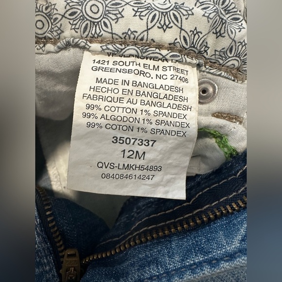 Lee Women Sz:12M Natural Bootcut Y2K Jean Just Below The Waist Denim Stretch - Picture 7 of 14